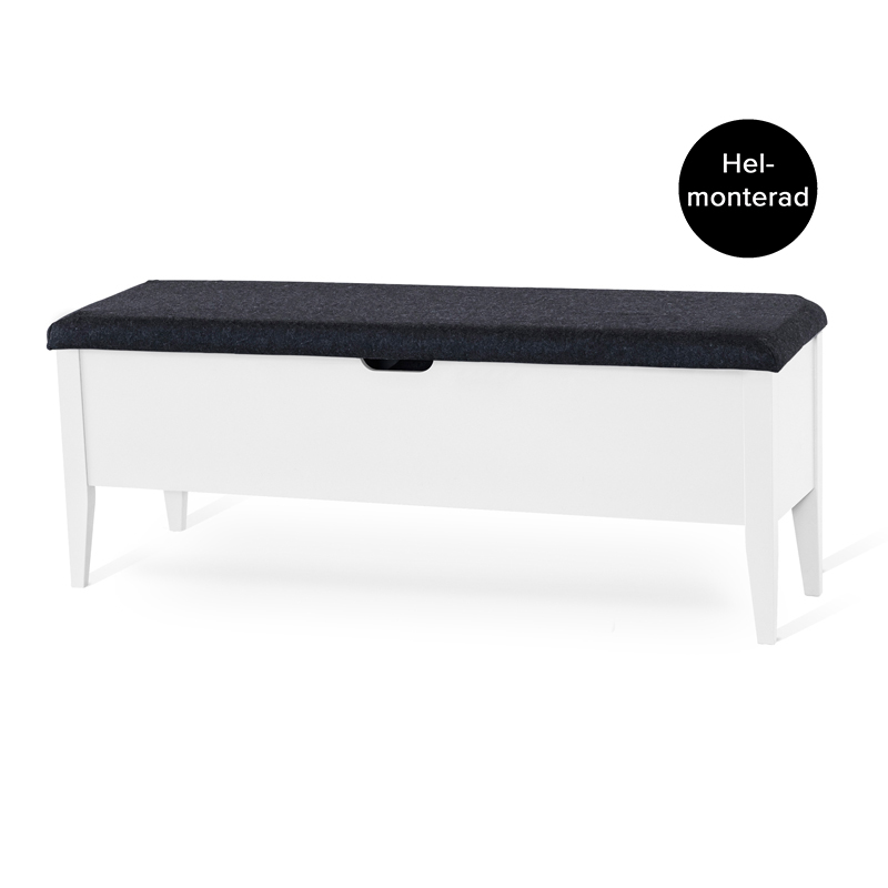 KLINTE Bänk 120 vitlack